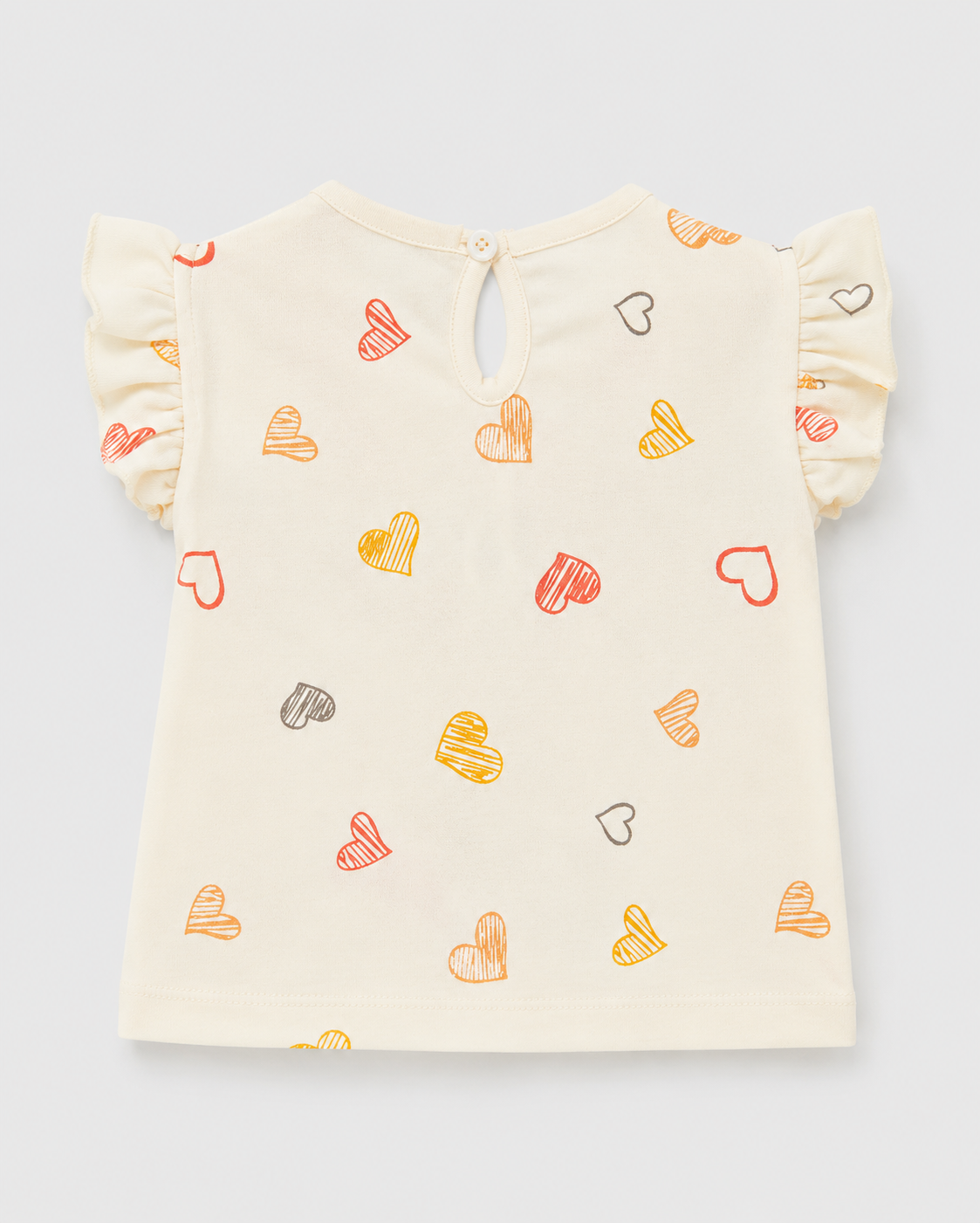 PixyBoo Heart Print Baby Girls Co-ord Set | Cotton Interlock Top & Shorts | 0-24 Months