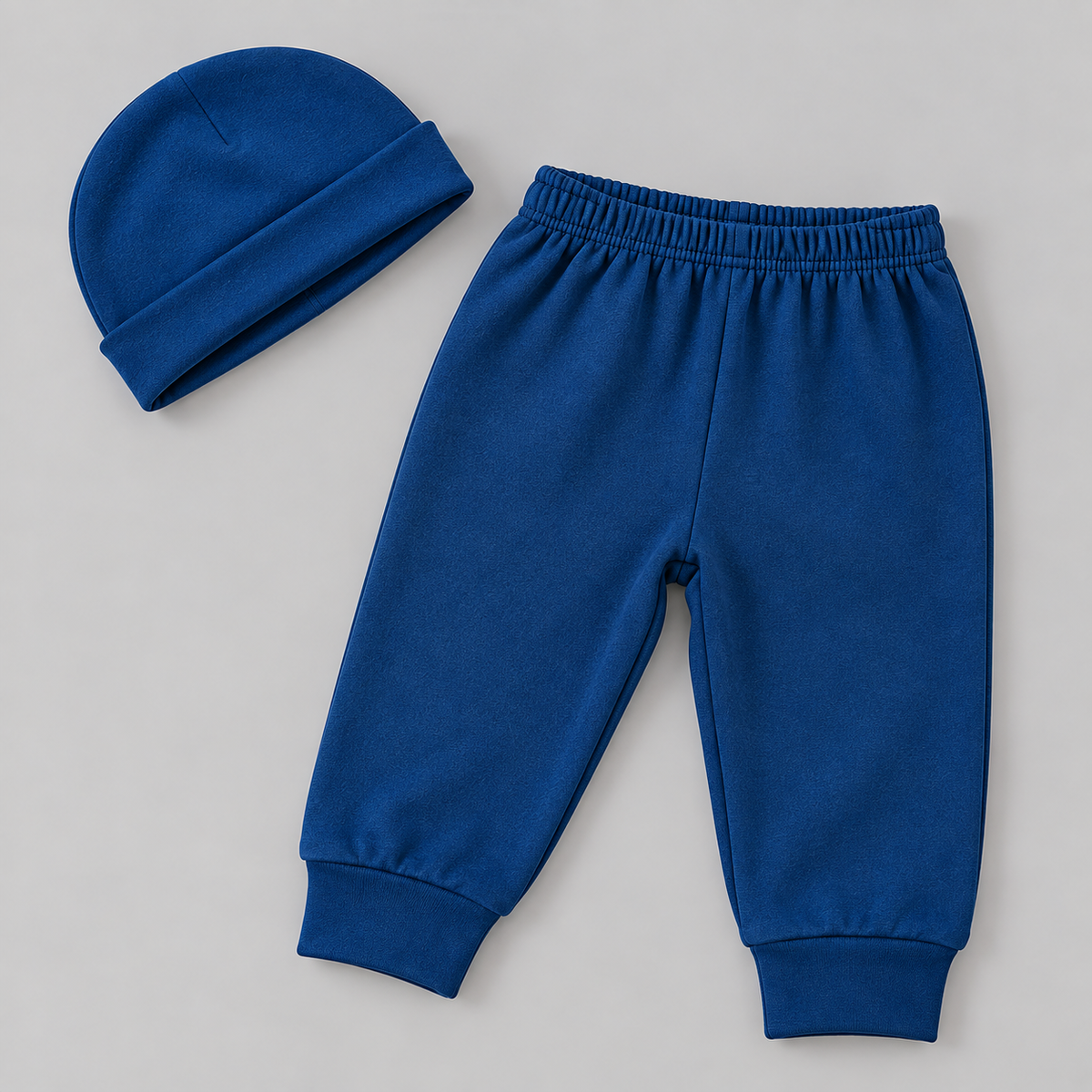 PixyBoo Baby Space Print Full Sleeve Top, Blue Pants & Cap Set – 3 Months to 2 Years